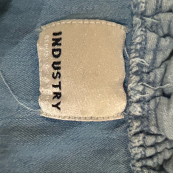 IndiWhy Light Blue Ruffle Blouse - Picture 3 of 3